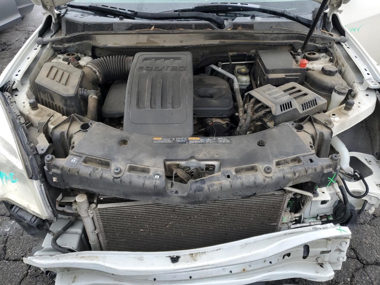 2015 Chevrolet Equinox VIN 1GNALBEK1FZ113632 Copart auction photo, front end / side damage thumbnail 12