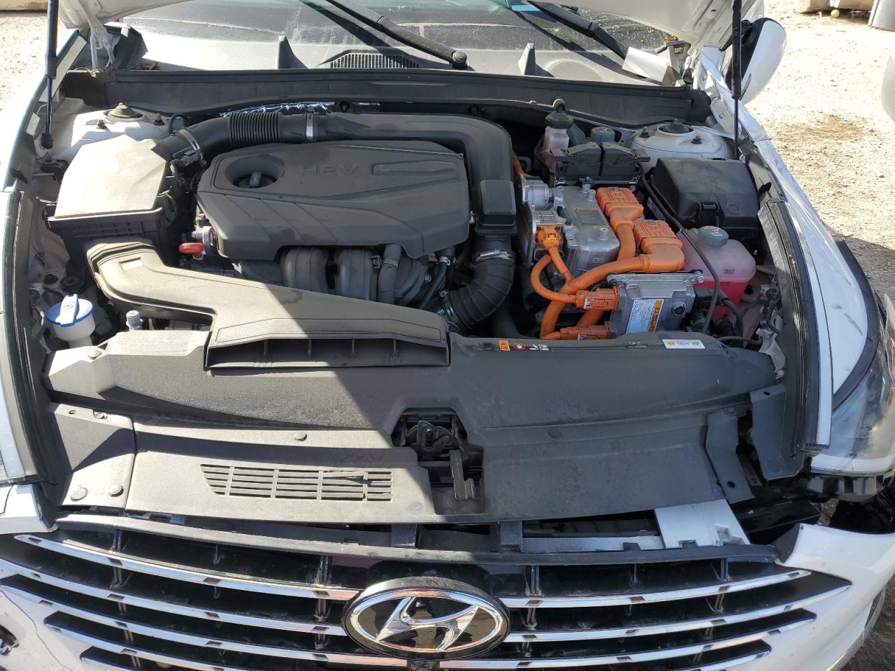 2021 Hyundai Sonata VIN KMHL54JJ9MA031241 Copart auction photo, undercarriage / front end damage thumbnail 11