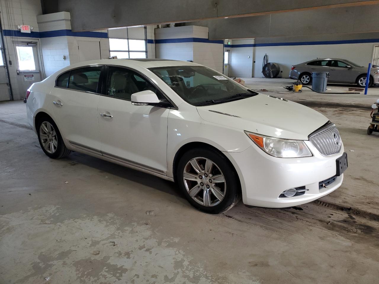 2012 Buick LaCrosse VIN 1G4GF5E3XCF336863 Copart auction photo, front end / undercarriage damage thumbnail 4