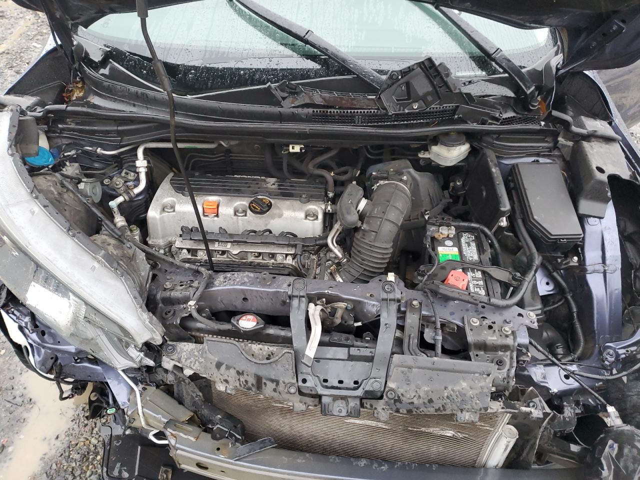 2013 Honda CR-V VIN 5J6RM4H77DL009071 Copart auction photo, front end damage thumbnail 12
