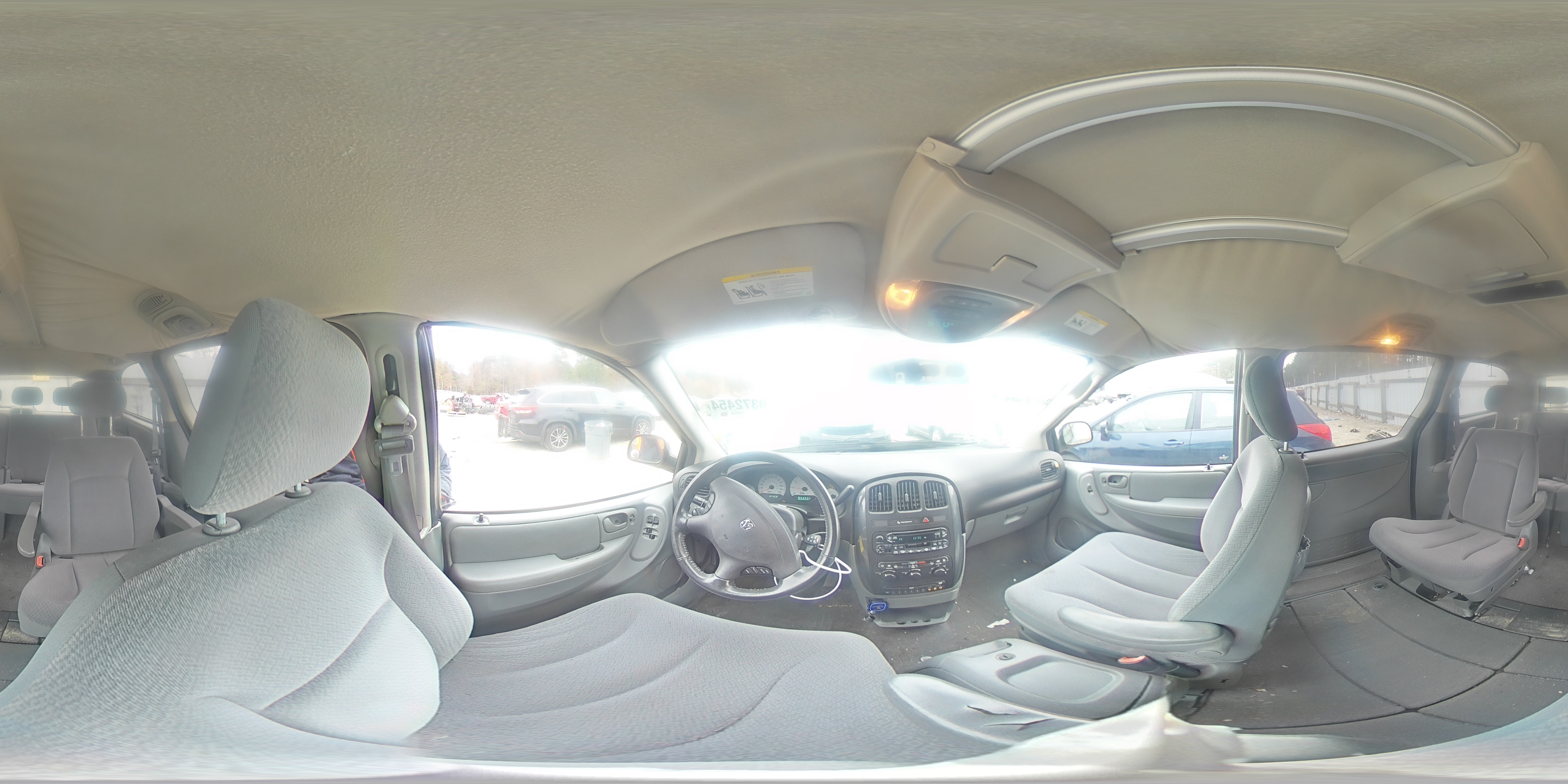 2006 Dodge Caravan VIN 2D4GP44L36R810861 Copart auction photo, front end / minor dent/scratches damage thumbnail 13