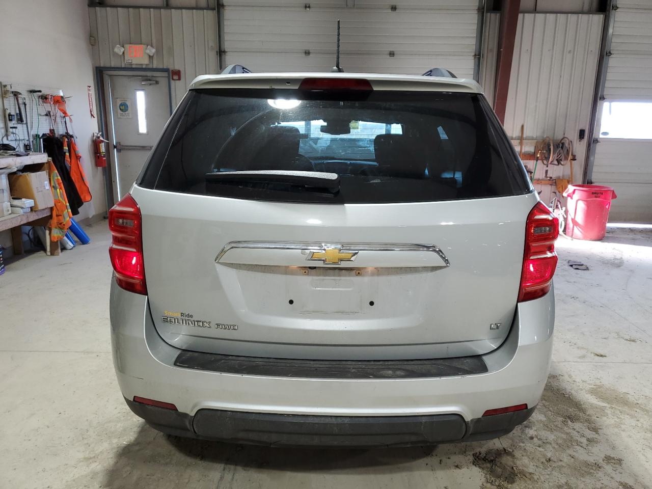 2017 Chevrolet Equinox VIN 2GNFLFEK4H6184397 Copart auction photo, side / front end damage thumbnail 6