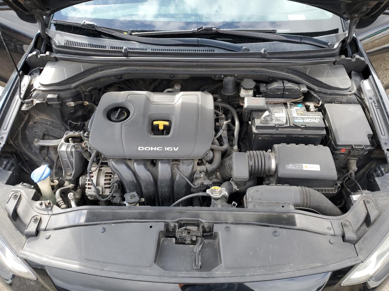 2018 Hyundai Elantra VIN KMHD84LF1JU501910 Copart auction photo, side / rear end damage thumbnail 11