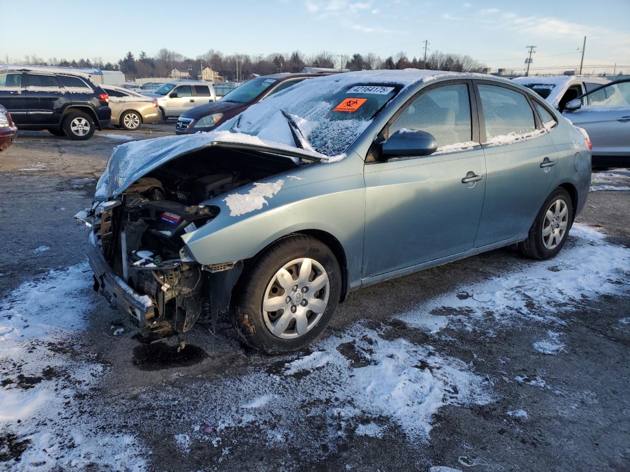 2007 Hyundai Elantra VIN KMHDU46DX7U150784