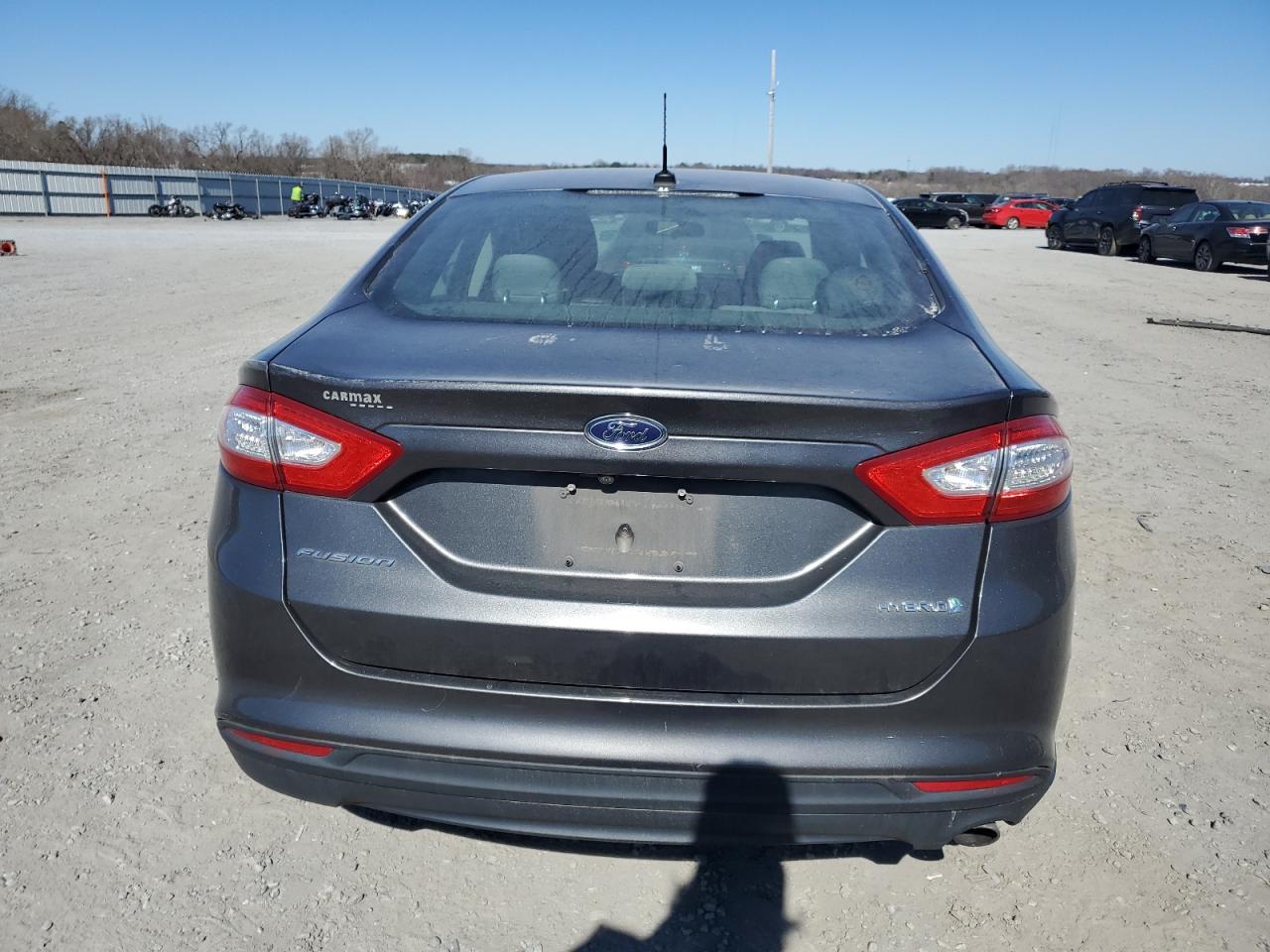 2016 Ford Fusion VIN 3FA6P0UU7GR340040 Copart auction photo, front end / rear end damage thumbnail 6