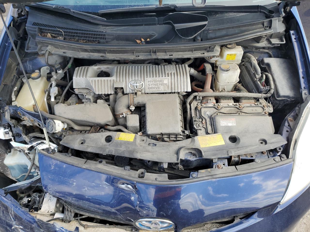 2014 Toyota Prius VIN JTDKN3DU5E1735812 Copart auction photo, front end / rear end damage thumbnail 12