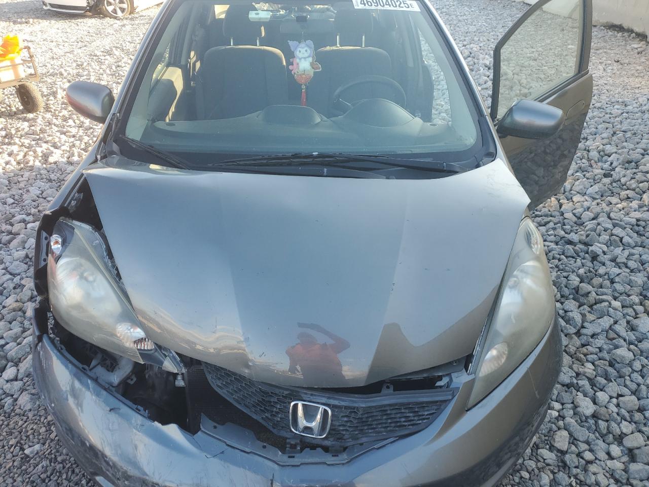 2012 Honda Fit VIN JHMGE8H35CC037902 Copart auction photo, front end / undercarriage damage thumbnail 12