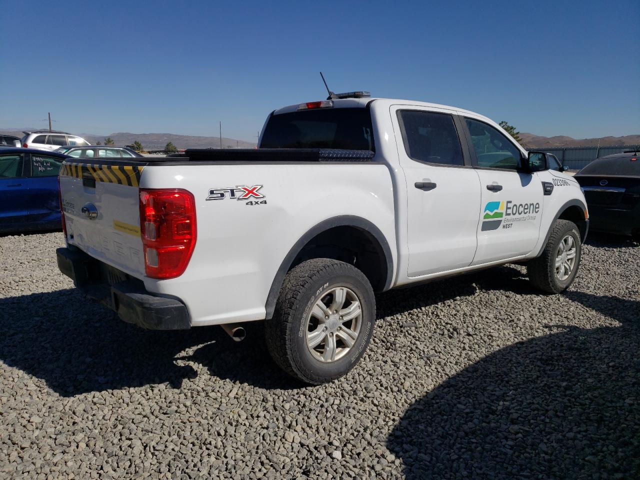 2022 Ford Ranger VIN 1FTER4FH2NLD53975 Copart auction photo, rear end damage thumbnail 3