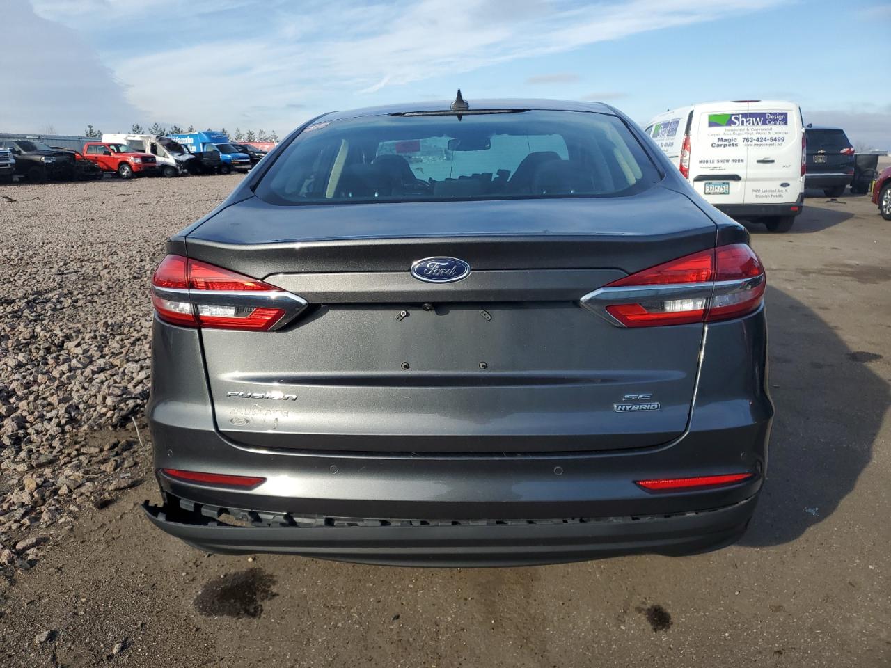 2020 Ford Fusion VIN 3FA6P0LU7LR232612 Copart auction photo, front end damage thumbnail 6