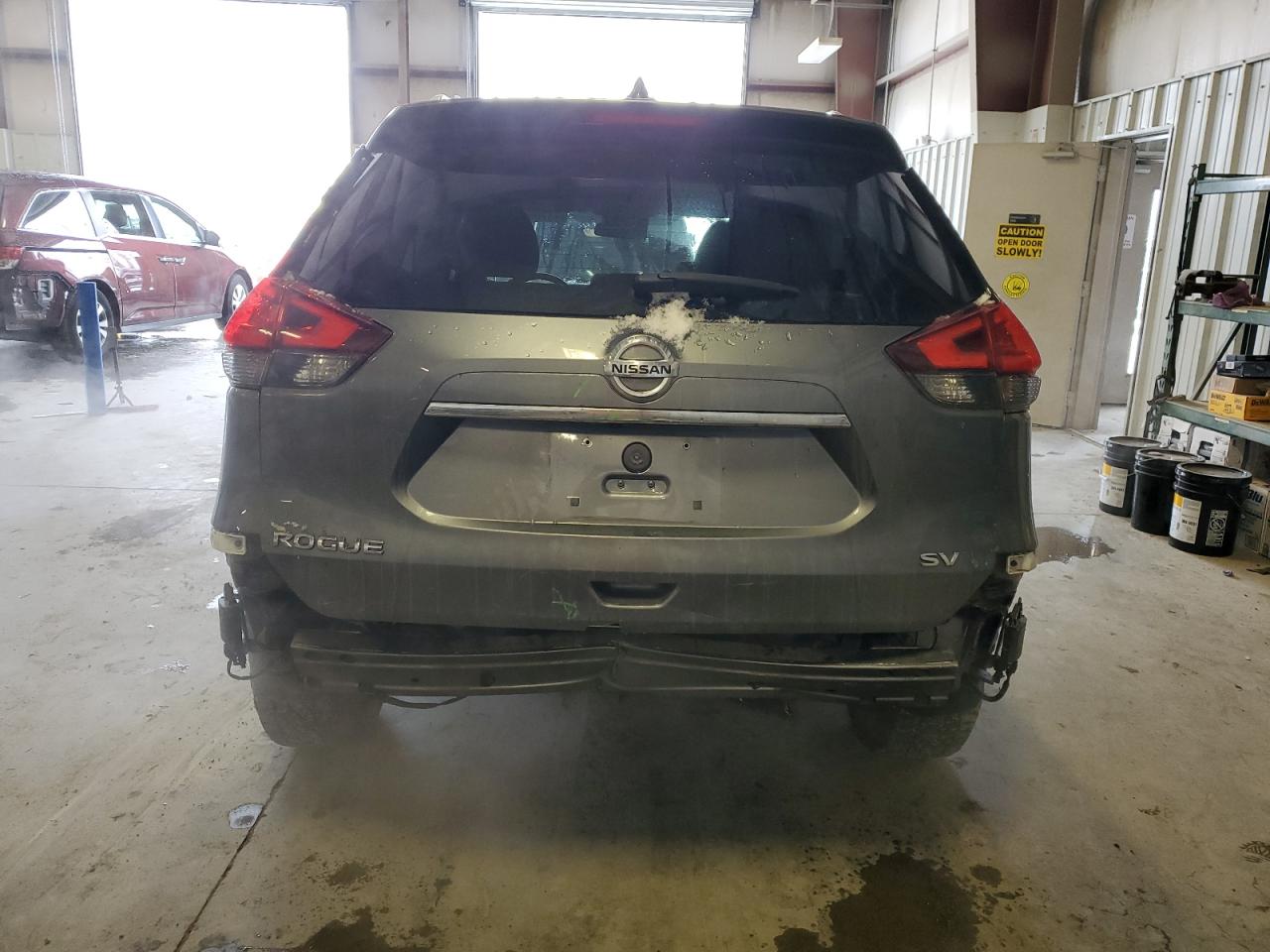 2018 Nissan Rogue VIN KNMAT2MT8JP599069 Copart auction photo, rear end / front end damage thumbnail 6