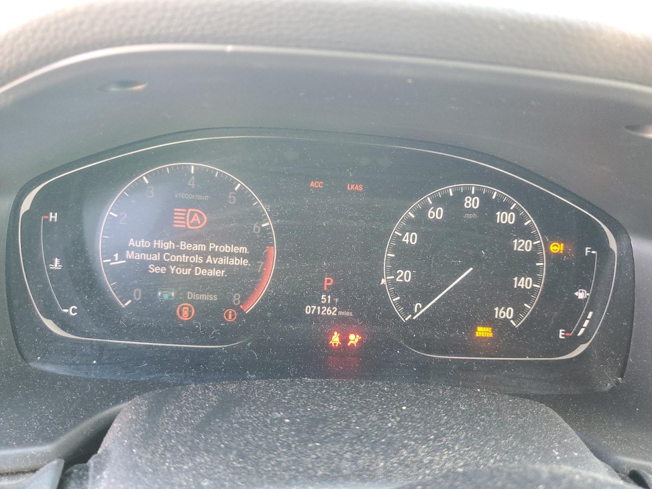 2018 Honda Accord VIN 1HGCV1F41JA211042 Copart auction photo, front end damage thumbnail 9