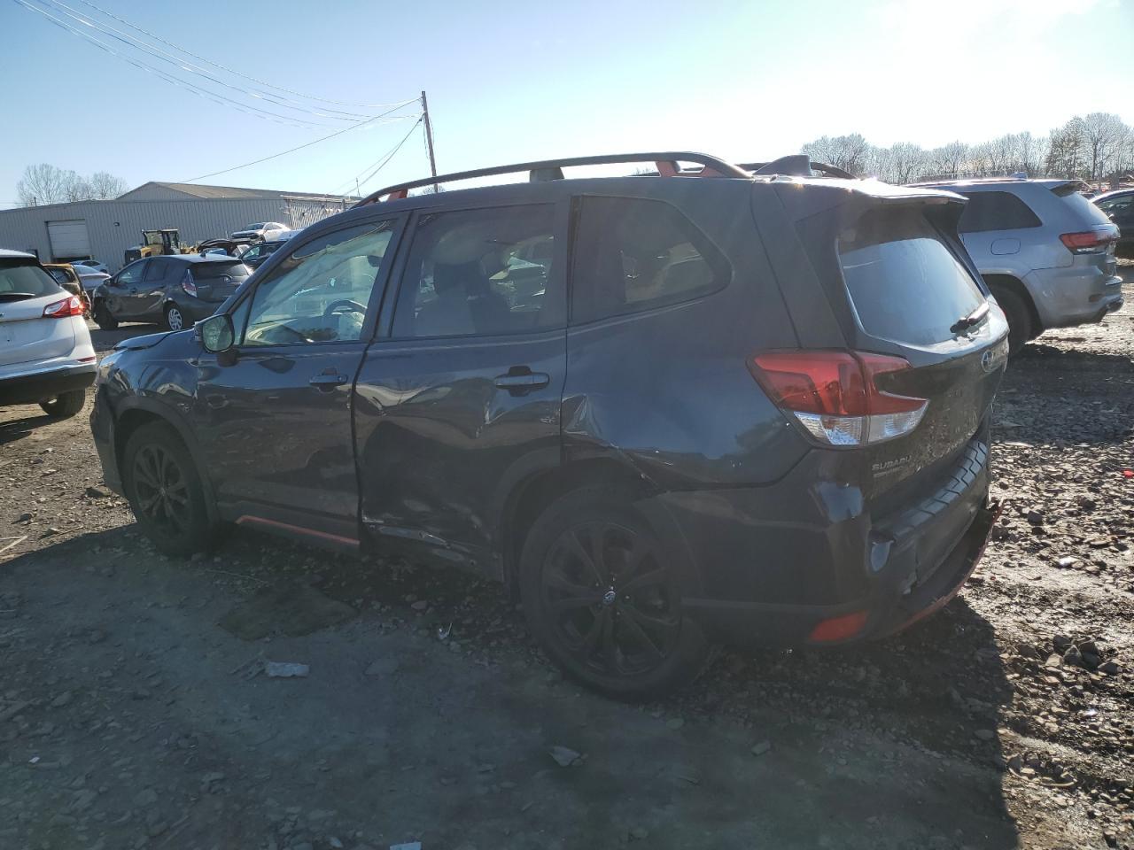 2019 Subaru Forester VIN JF2SKAPC1KH446026 Copart auction photo, rear end / side damage thumbnail 2