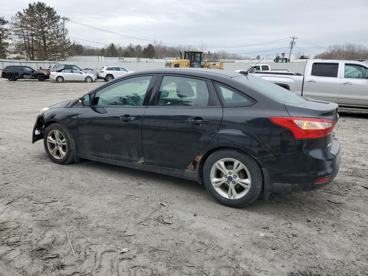 2014 Ford Focus VIN 1FADP3F27EL188700 Copart auction photo, front end / rear end damage thumbnail 2