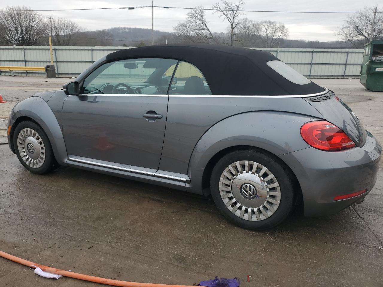 2015 Volkswagen Beetle VIN 3VW507AT5FM801839 Copart auction photo, side damage thumbnail 2
