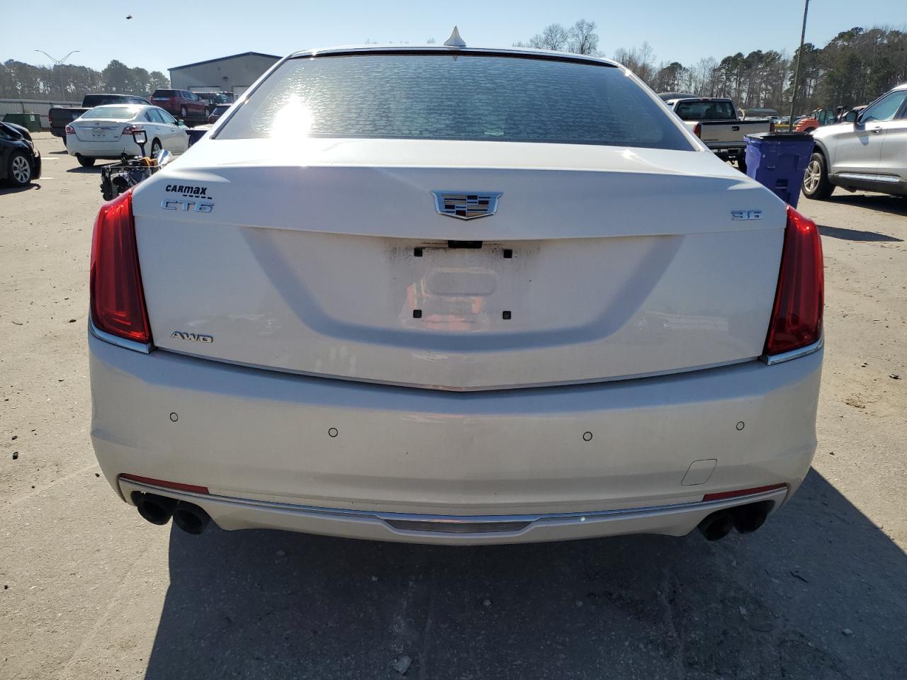 2016 Cadillac CT6 VIN 1G6KJ5RS9GU149259 Copart auction photo, front end / undercarriage damage thumbnail 6