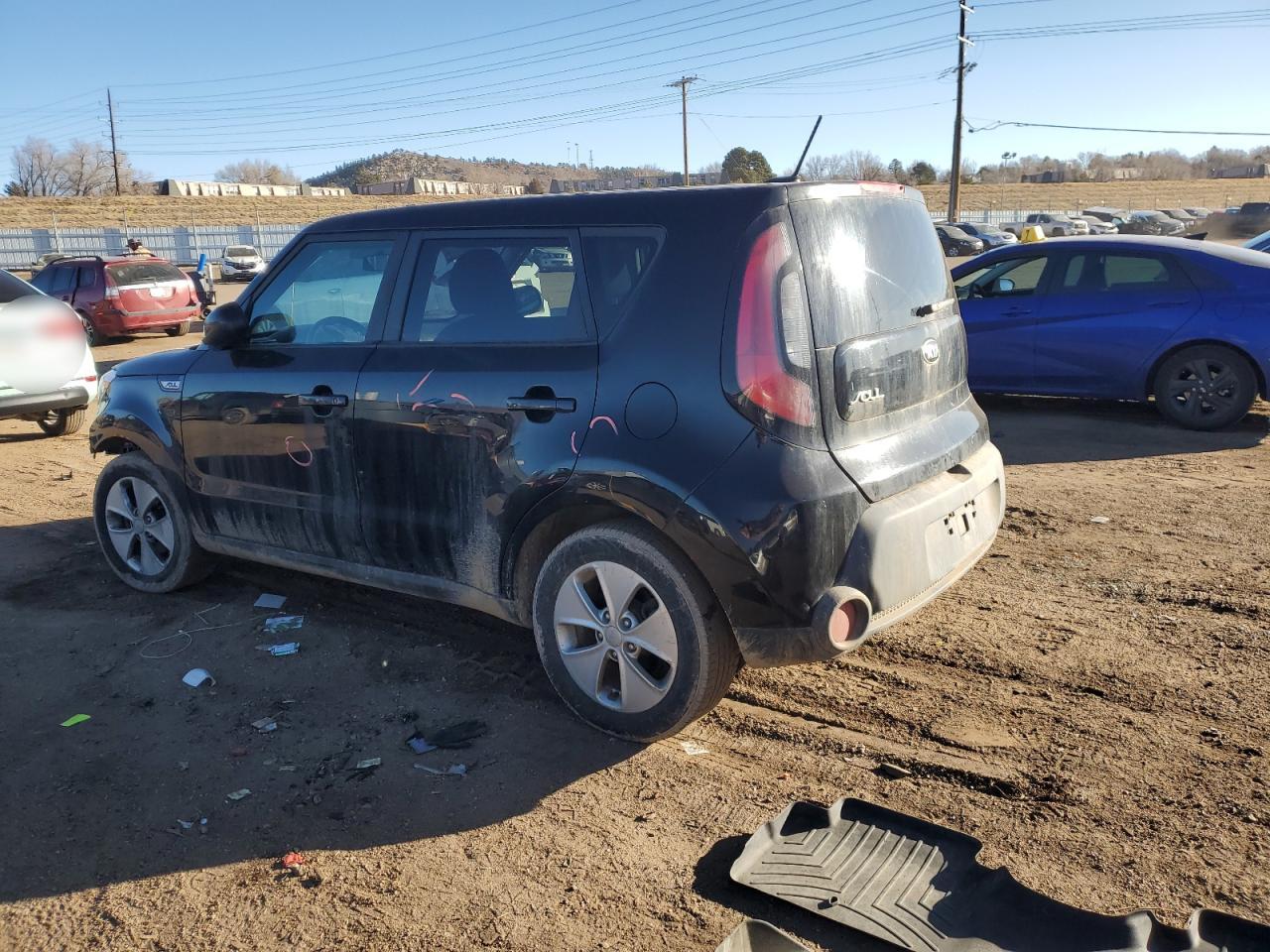 2016 KIA Soul VIN KNDJN2A26G7358108 Copart auction photo, front end damage thumbnail 2