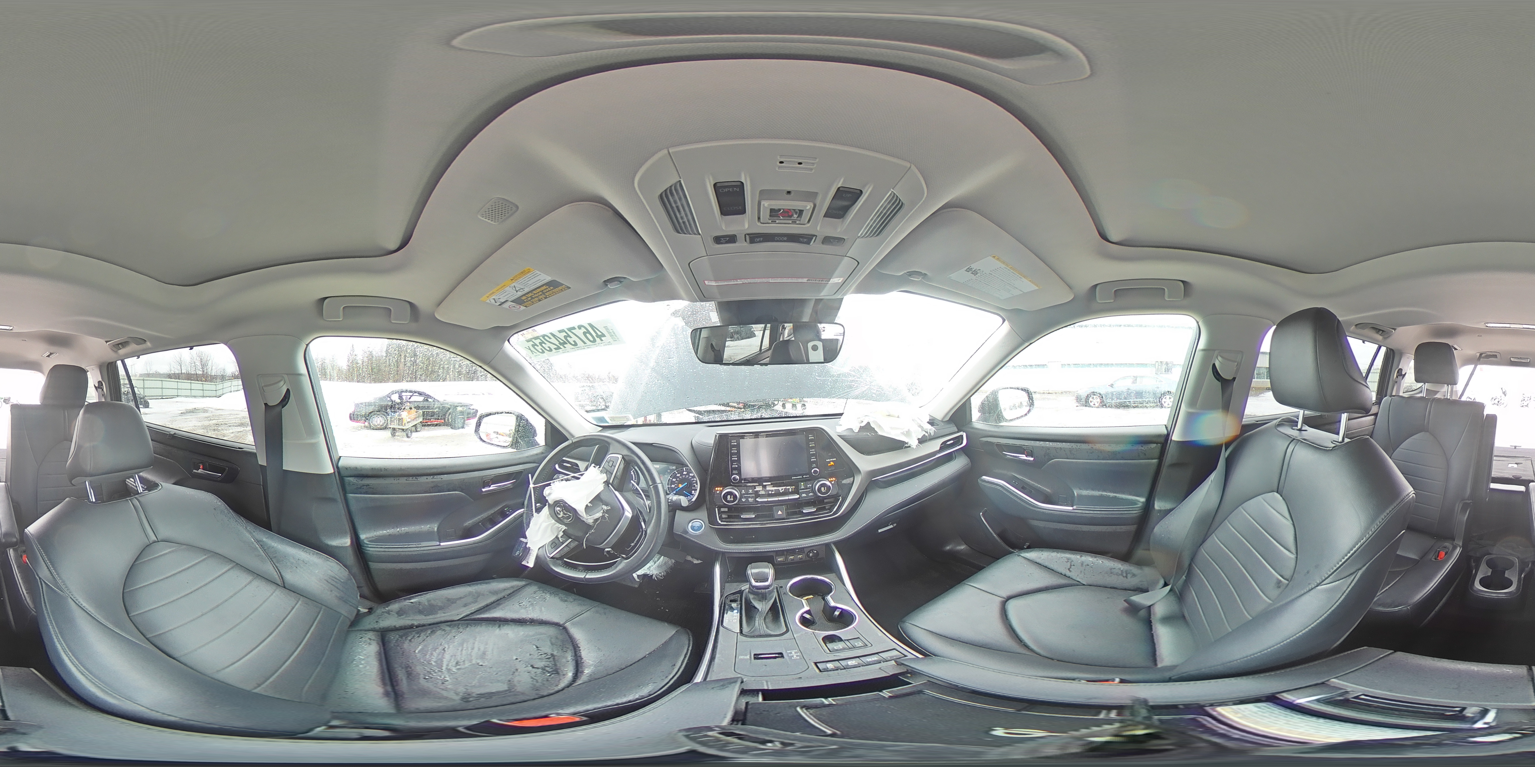 2021 Toyota Highlander VIN 5TDGBRCH5MS534404 Copart auction photo, front end damage thumbnail 13