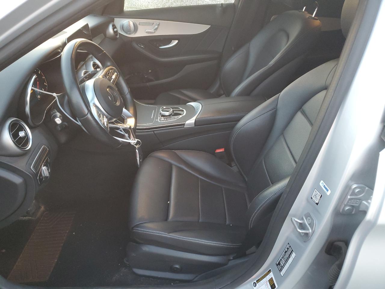 2021 Mercedes-Benz C-klasse VIN W1KWF8EB8MR644032 Copart auction photo, all over damage thumbnail 7