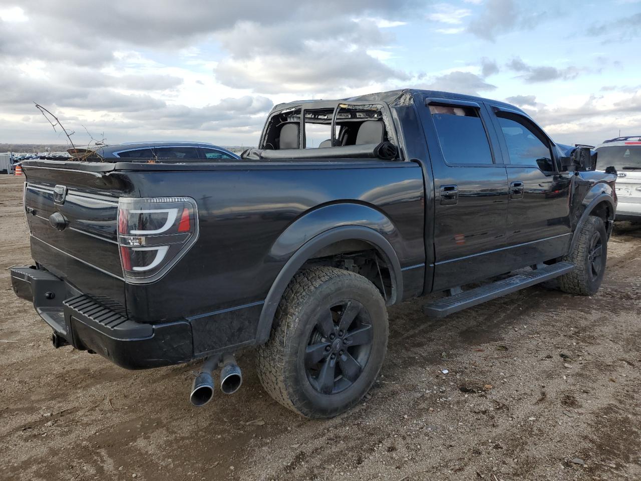 2013 Ford F-150 VIN 1FTFW1EF2DKF95441 Copart auction photo, rollover damage thumbnail 3