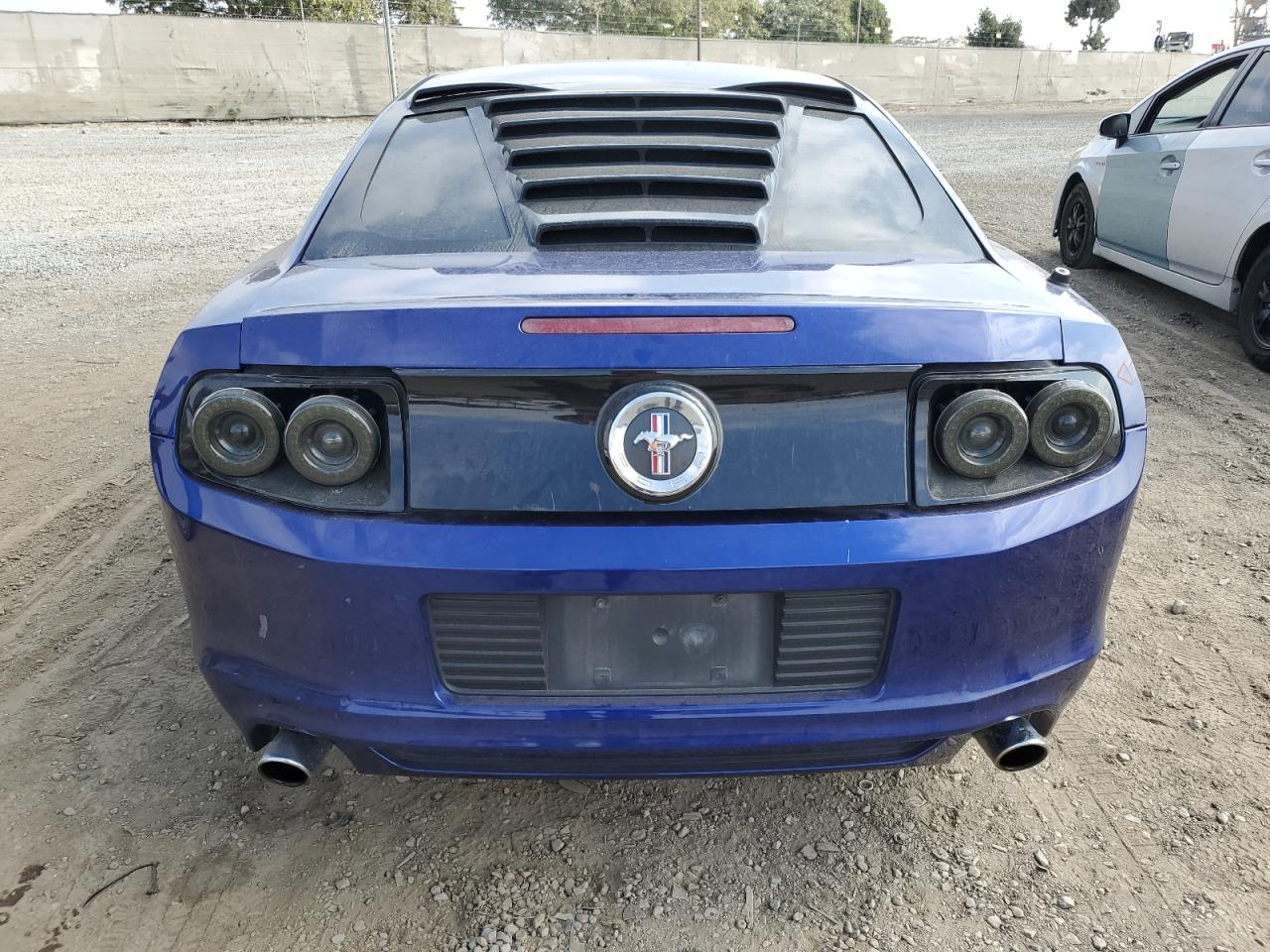 2014 Ford Mustang VIN 1ZVBP8AM0E5316350 Copart auction photo, all over damage thumbnail 6
