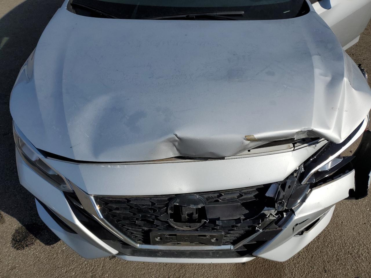 2021 Nissan Sentra VIN 3N1AB8CV6MY332074 Copart auction photo, rear end / front end damage thumbnail 12