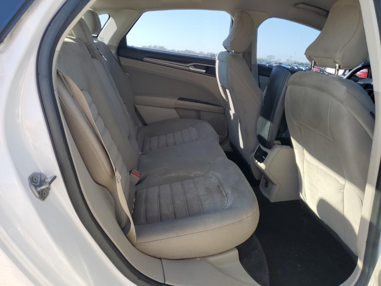 2017 Ford Fusion VIN 3FA6P0HD3HR198331 Copart auction photo, rear end / side damage thumbnail 10
