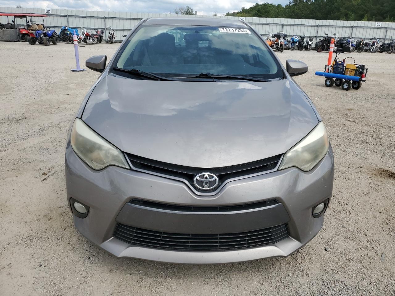 2016 Toyota Corolla VIN 2T1BPRHE4GC487129 Copart auction photo, side damage thumbnail 5