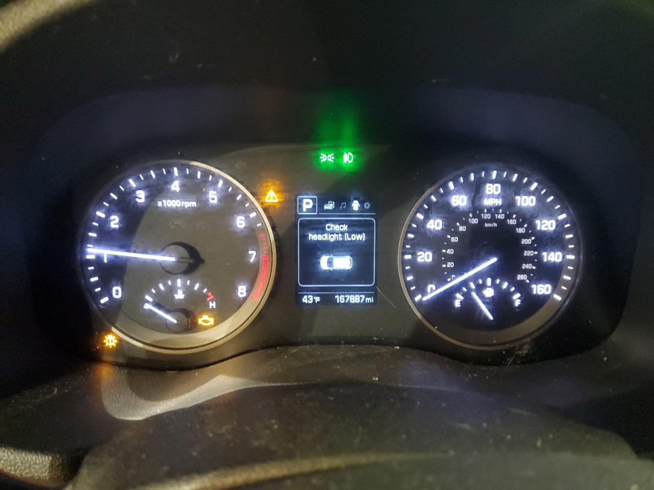 2016 Hyundai Tucson VIN KM8J3CA23GU040682 Copart auction photo, front end / minor dent/scratches damage thumbnail 9