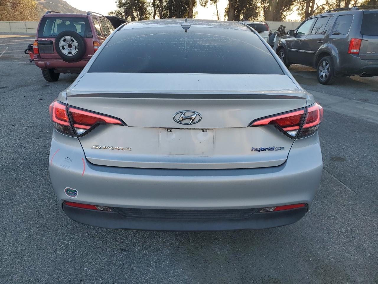 2016 Hyundai Sonata VIN KMHE24L15GA014472 Copart auction photo, front end damage thumbnail 6