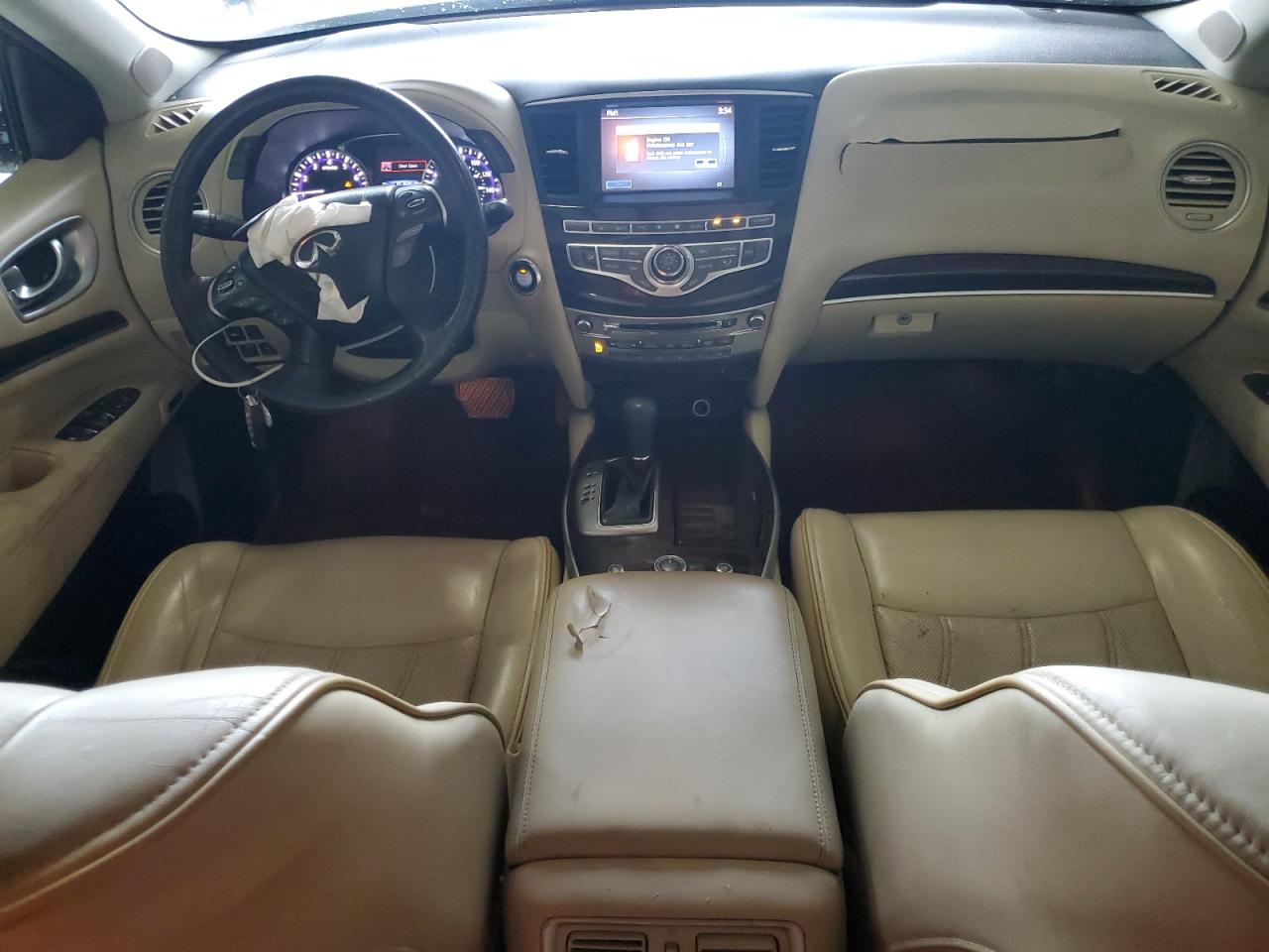 2015 Infiniti QX60 VIN 5N1AL0MM0FC540928 Copart auction photo, front end damage thumbnail 8