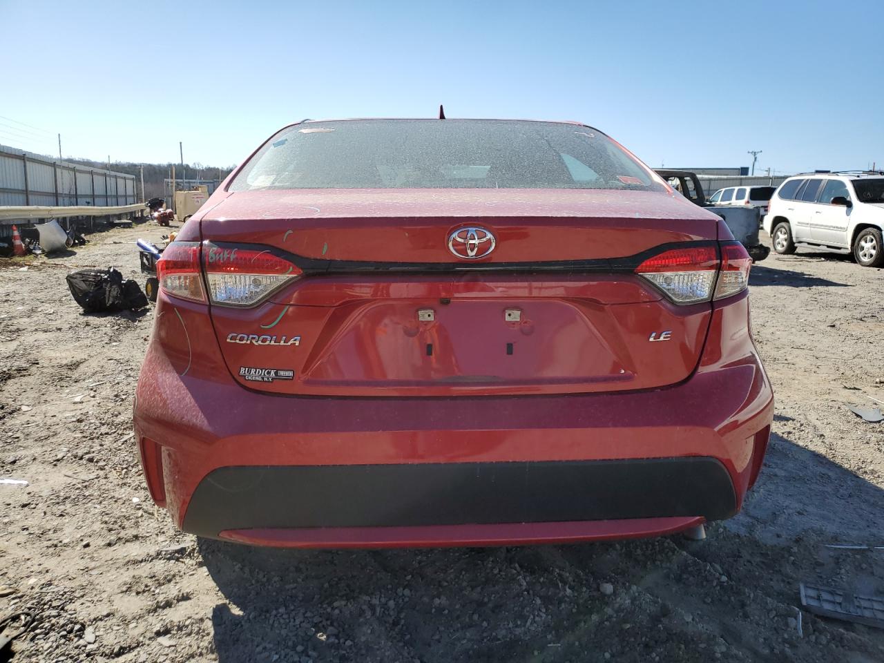 2021 Toyota Corolla VIN 5YFEPMAE4MP252297 Copart auction photo, water/flood / all over damage thumbnail 6