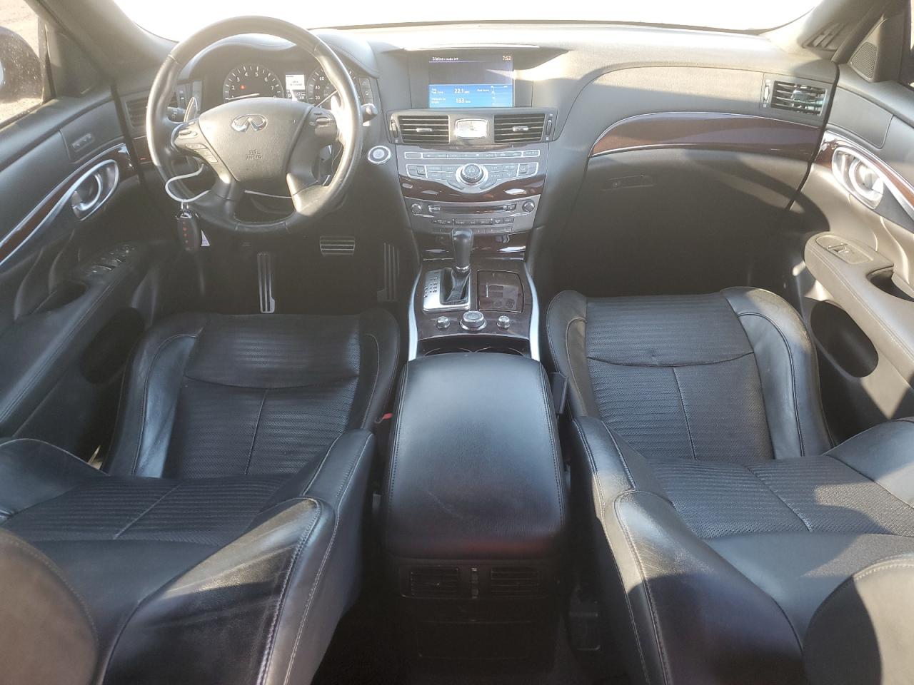 2016 Infiniti Q70 VIN JN1BY1APXGM220187 Copart auction photo, rear end damage thumbnail 8
