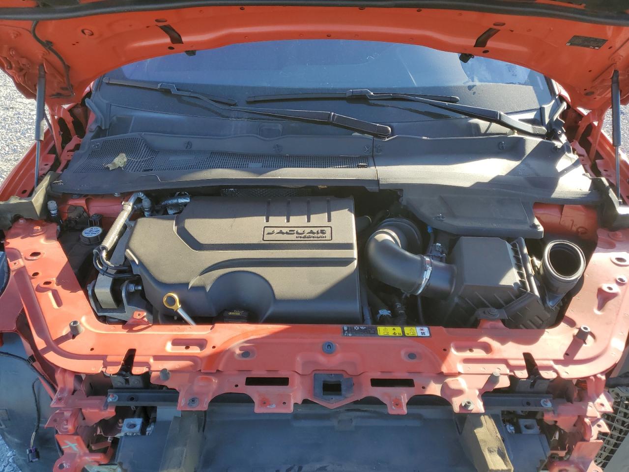 2020 Jaguar E-Pace VIN SADF12FX3L1Z74811 Copart auction photo, front end / rear end damage thumbnail 12