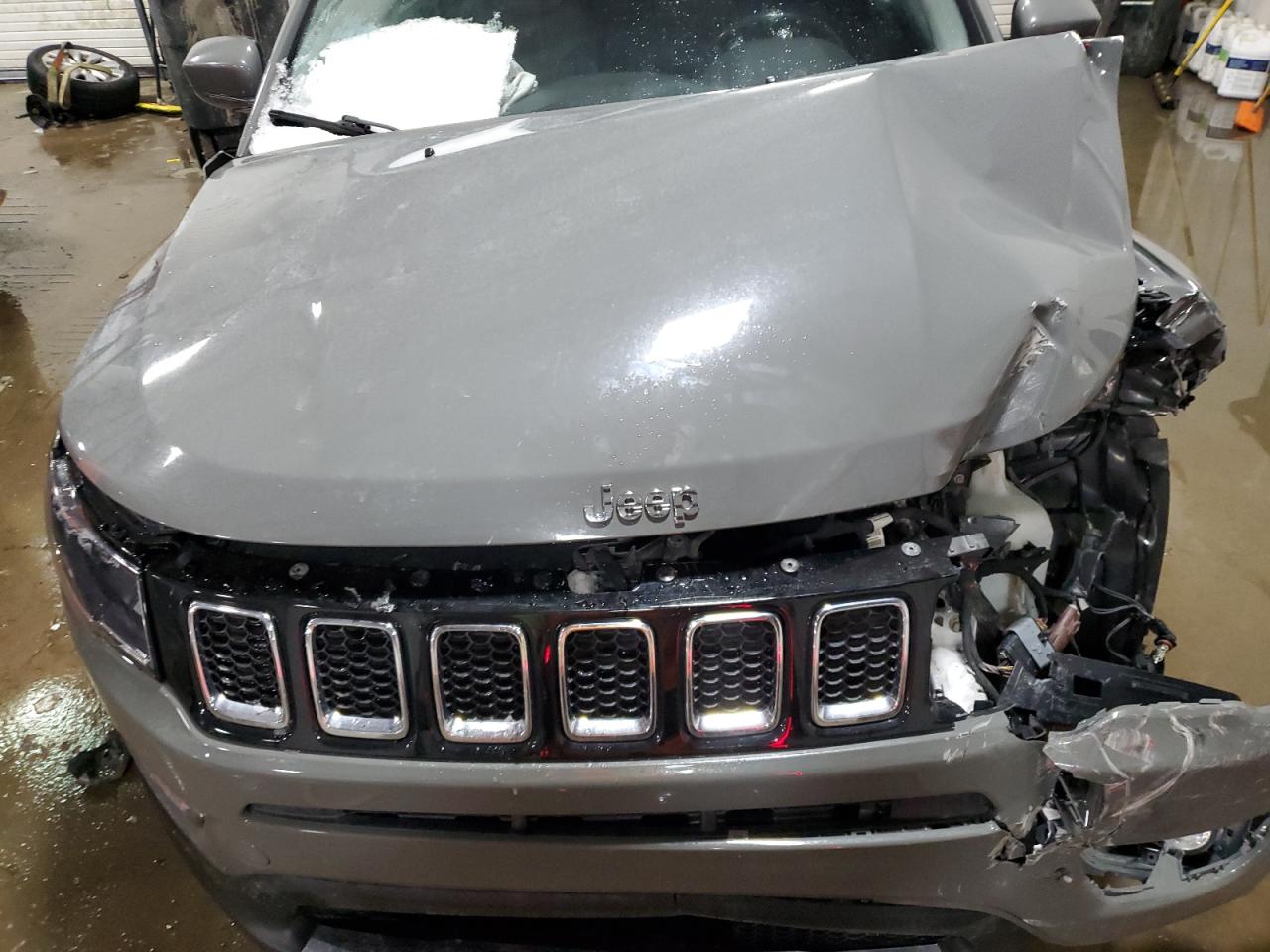 2021 Jeep Compass VIN 3C4NJDCB6MT561464 Copart auction photo, front end damage thumbnail 12