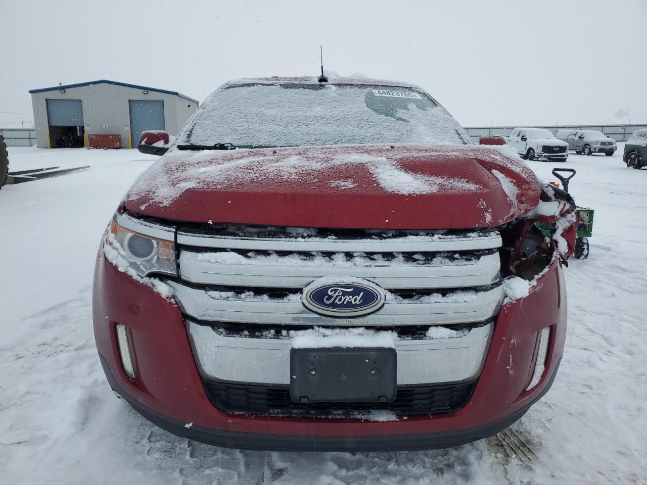 2014 Ford Edge VIN 2FMDK4JC6EBB02318 Copart auction photo, front end damage thumbnail 5