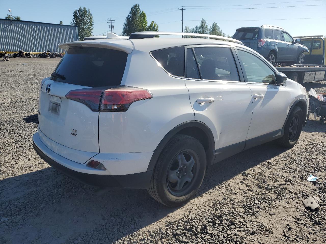 2016 Toyota RAV 4 VIN JTMBFREV5GJ085230 Copart auction photo, front end / side damage thumbnail 3