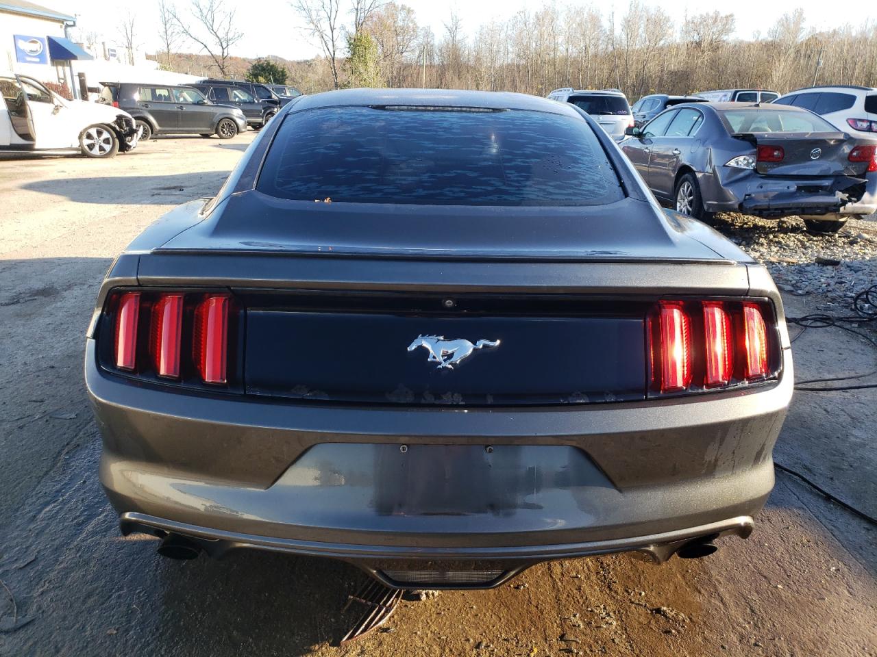 2015 Ford Mustang VIN 1FA6P8TH3F5385559 Copart auction photo, rear end / front end damage thumbnail 6