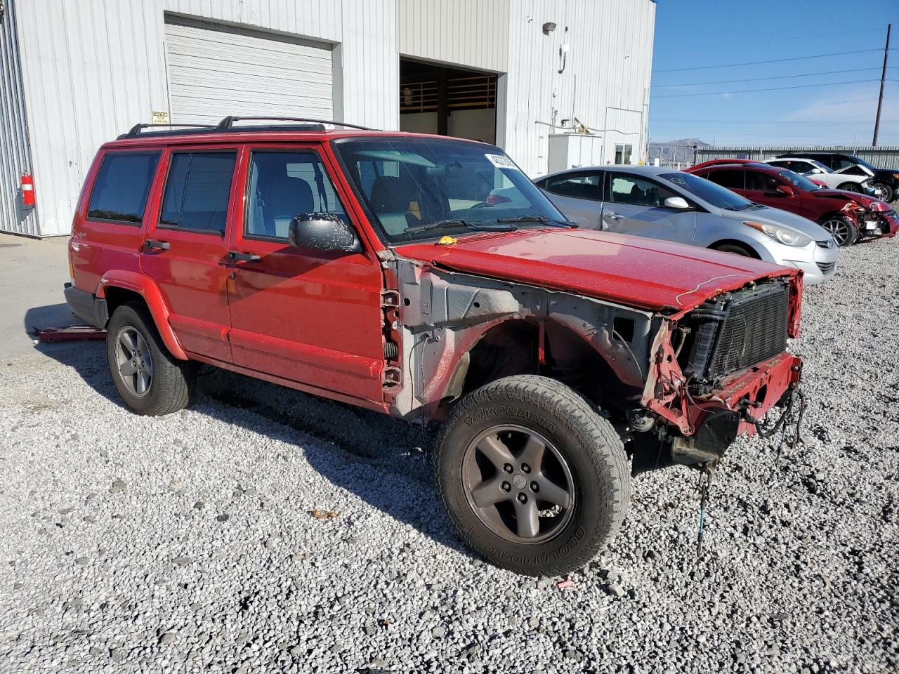 1998 Jeep Grand Cherokee VIN 1J4FJ68S6WL140409 Copart auction photo, front end damage thumbnail 4