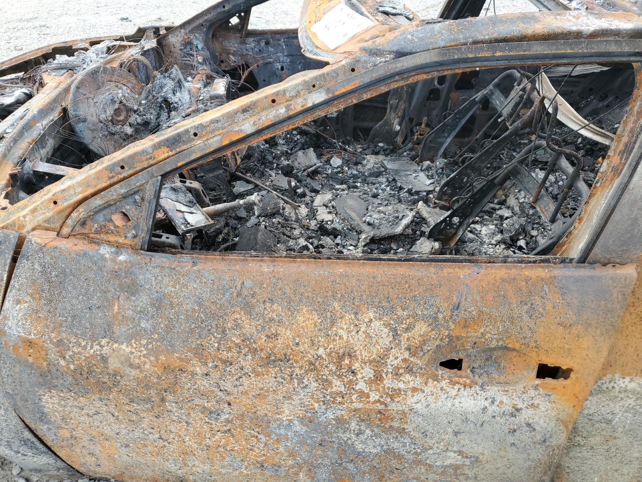 2017 Nissan Maxima VIN 1N4AA6AP3HC446871 Copart auction photo, burn damage thumbnail 7