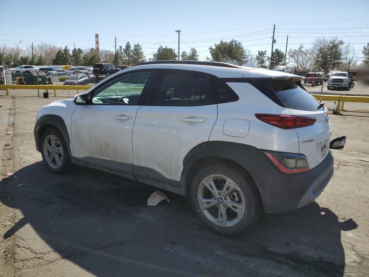 2023 Hyundai Kona VIN KM8K32AB2PU976324 Copart auction photo, rear end damage thumbnail 2
