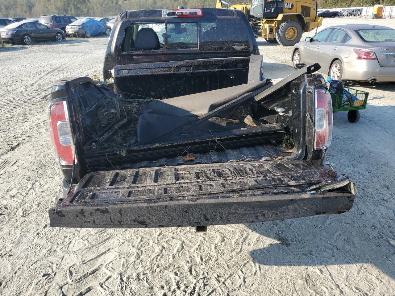 2021 GMC Canyon VIN 1GTG6FEN5M1123765 Copart auction photo, top/roof / rear end damage thumbnail 6