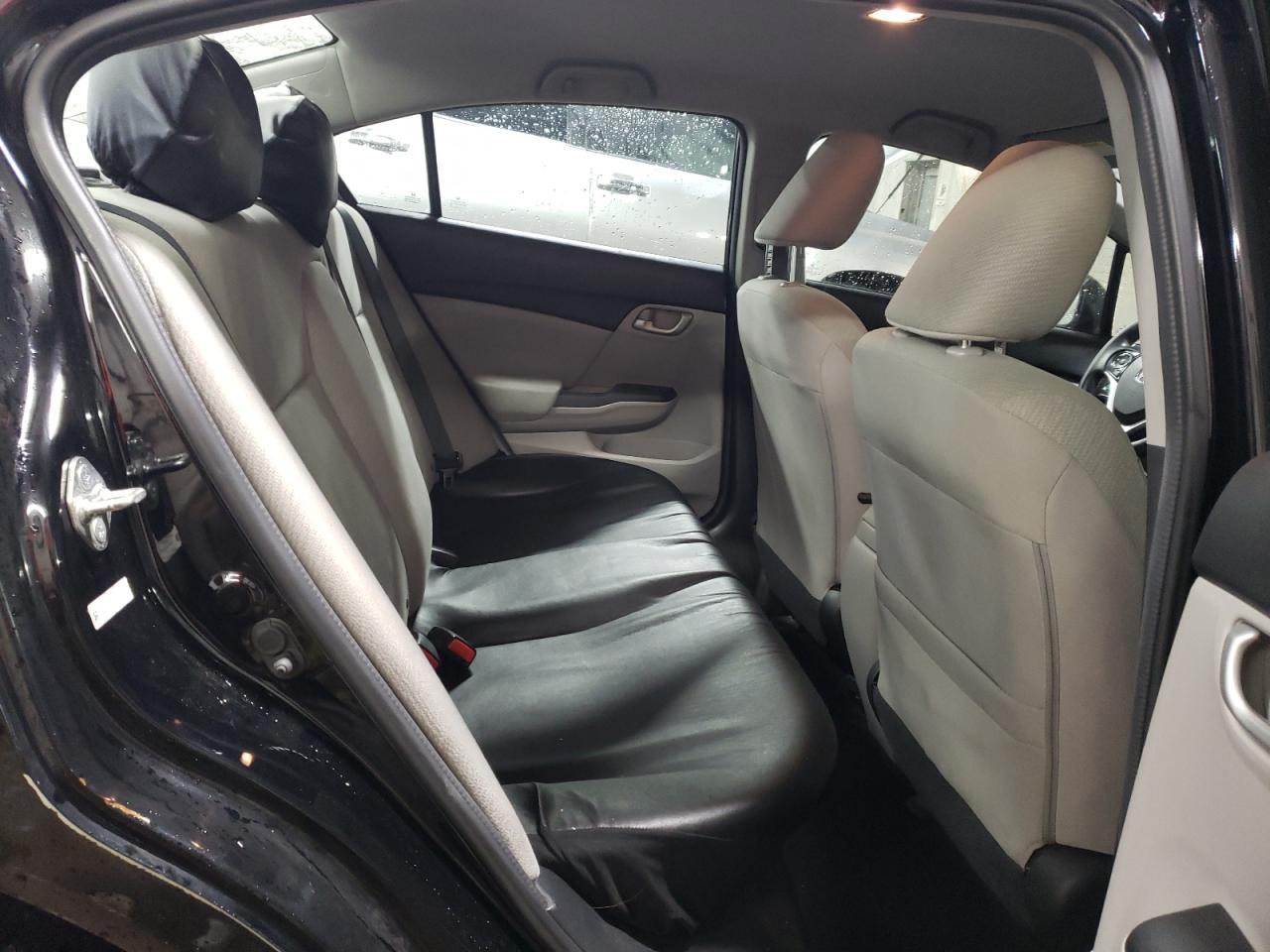 2013 Honda Civic VIN 2HGFB2F54DH513094 Copart auction photo, rear end damage thumbnail 10