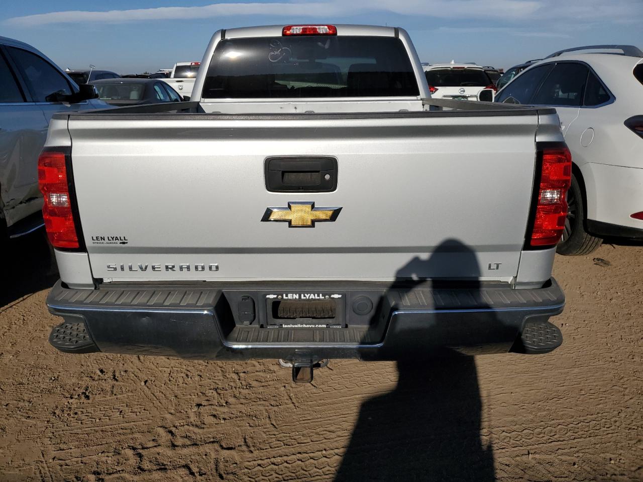 2018 Chevrolet Silverado VIN 1GCRCREC0JZ367354 Copart auction photo, hail damage thumbnail 6
