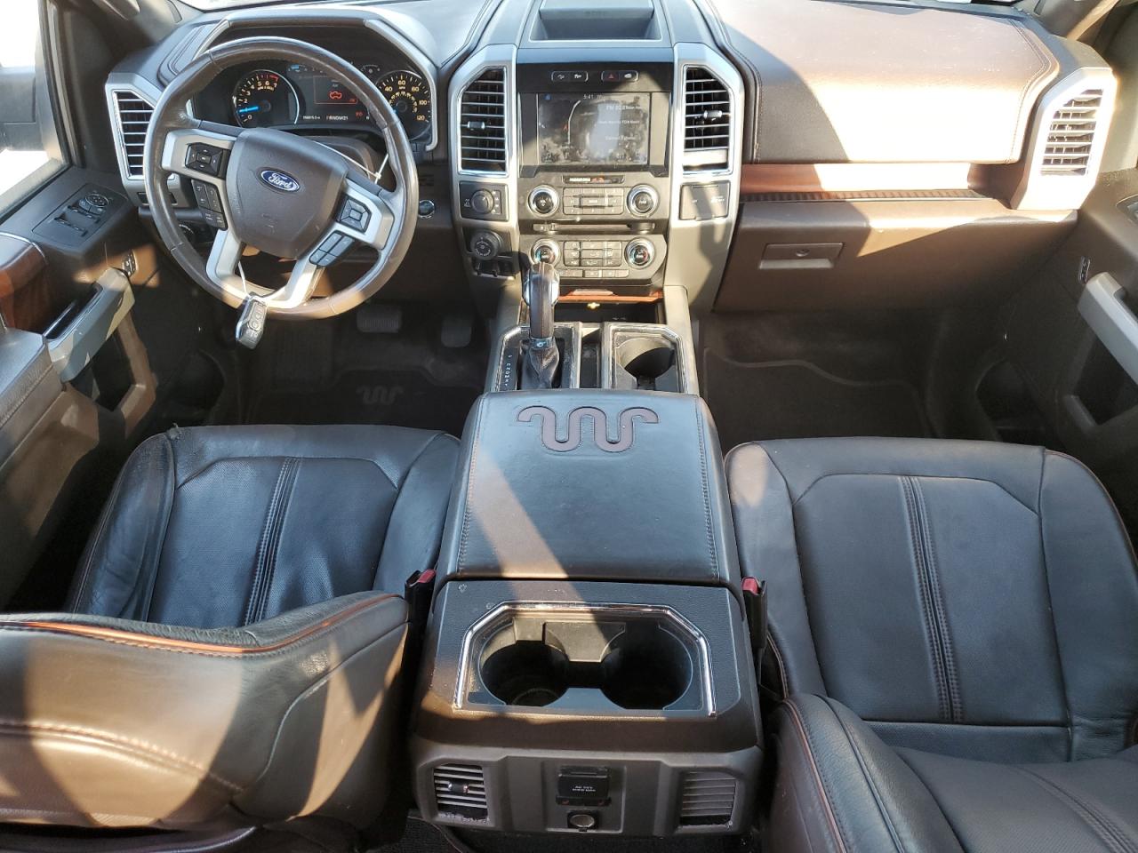 2016 Ford F-150 VIN 1FTEW1EG0GFC55979 Copart auction photo, burn damage thumbnail 8