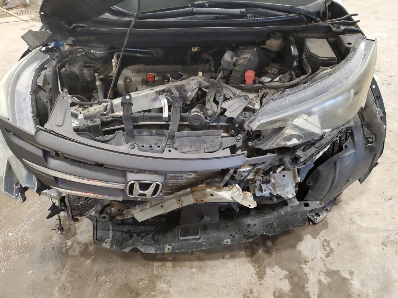 2014 Honda CR-V VIN 2HKRM4H72EH640709 Copart auction photo, front end damage thumbnail 12