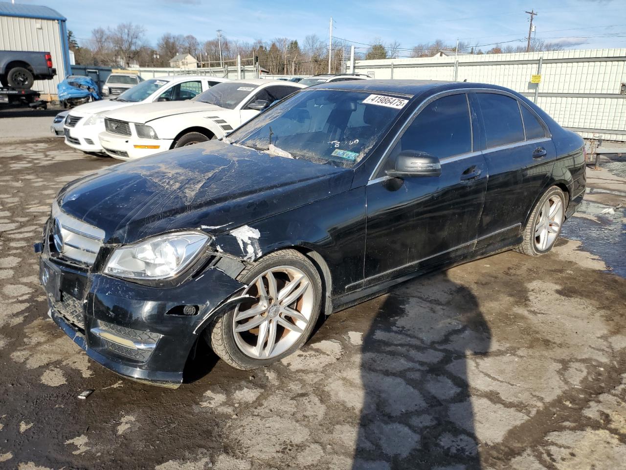 2012 Mercedes-Benz C-klasse VIN WDDGF8BB1CR238326