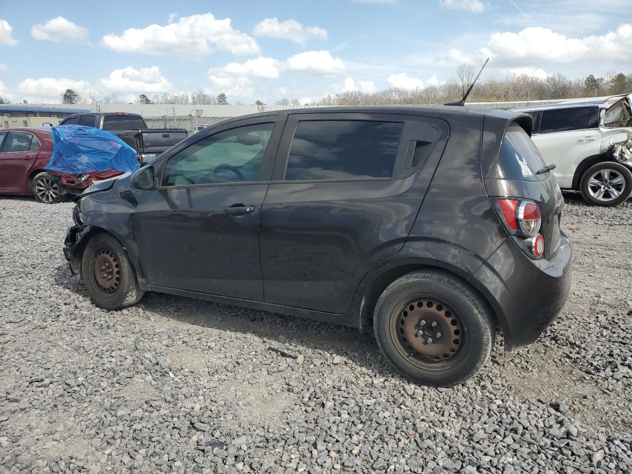 2014 Chevrolet Sonic VIN 1G1JA6SH3E4131987 Copart auction photo, front end damage thumbnail 2