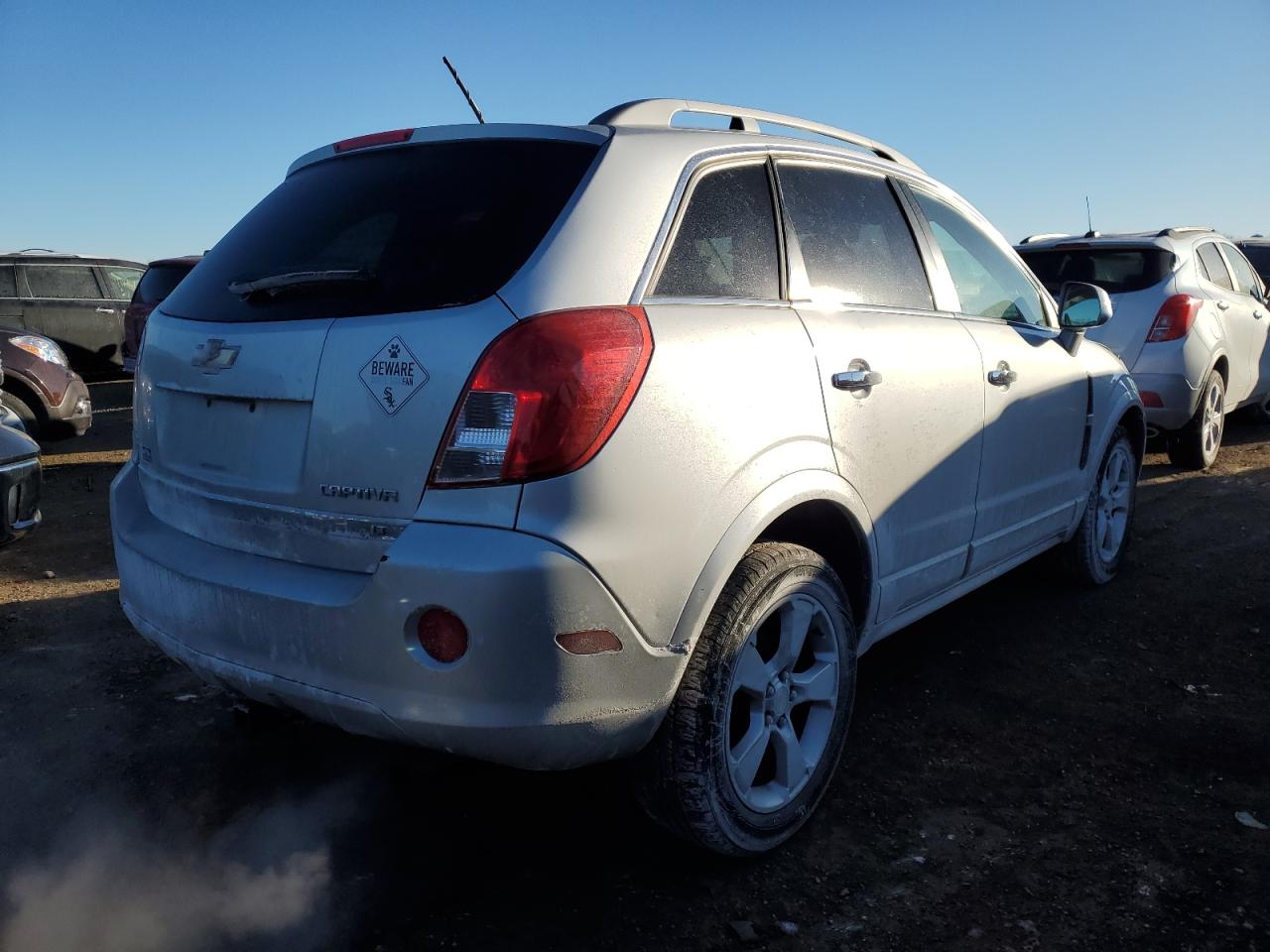 2014 Chevrolet Captiva VIN 3GNAL3EK0ES545968 Copart auction photo, front end damage thumbnail 3