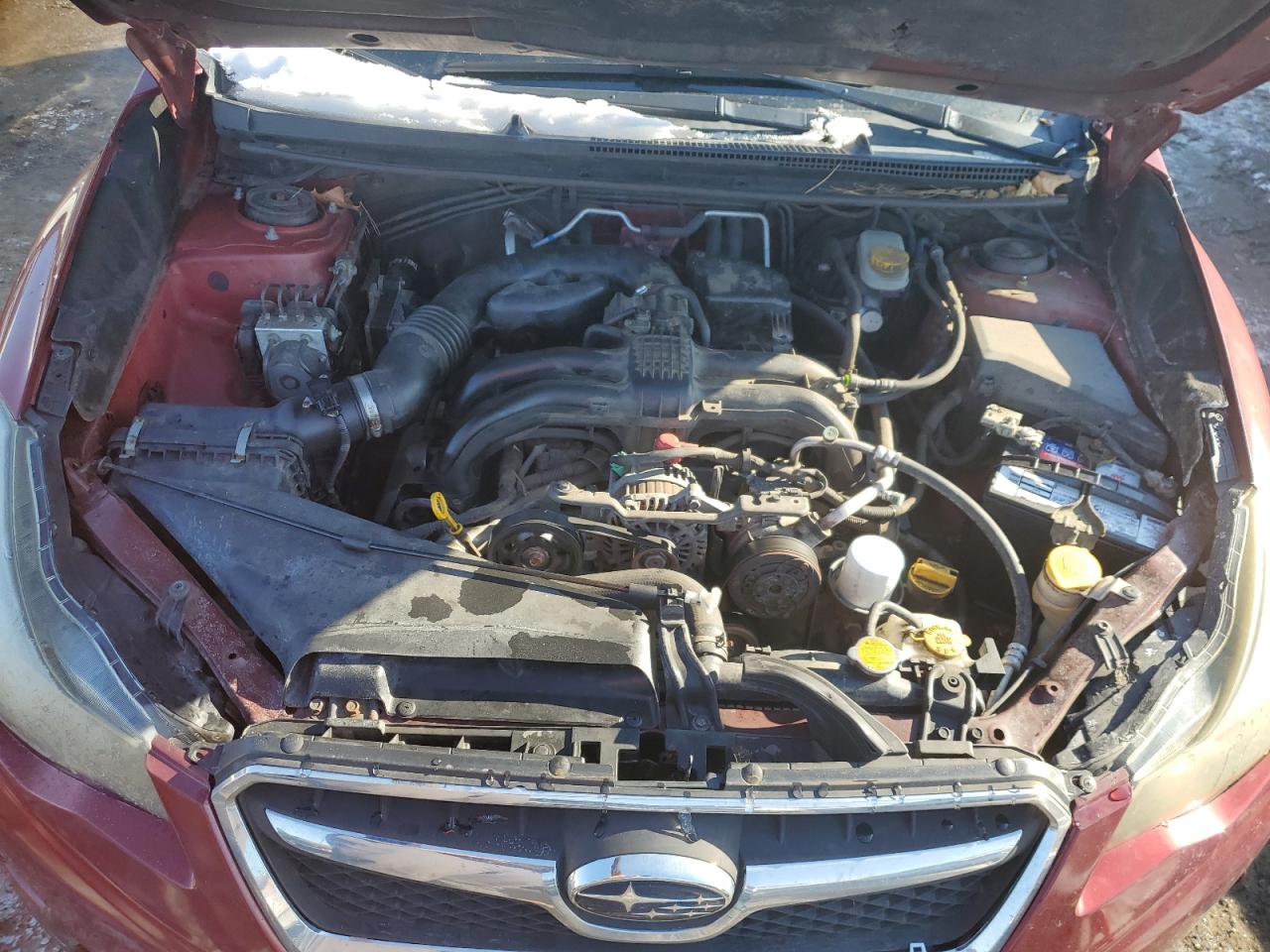 2013 Subaru XV VIN JF2GPAVC5D2859714 Copart auction photo, side damage thumbnail 11