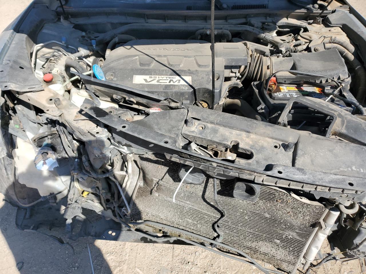 2011 Honda Accord VIN 5J6TF1H32BL002778 Copart auction photo, front end / rear end damage thumbnail 14
